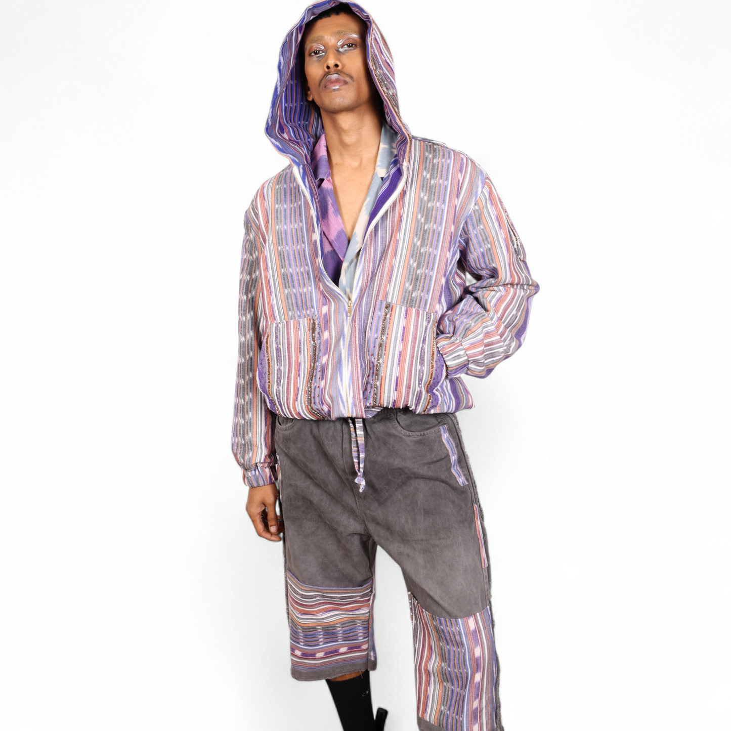 Embroidered Bomber Jacket