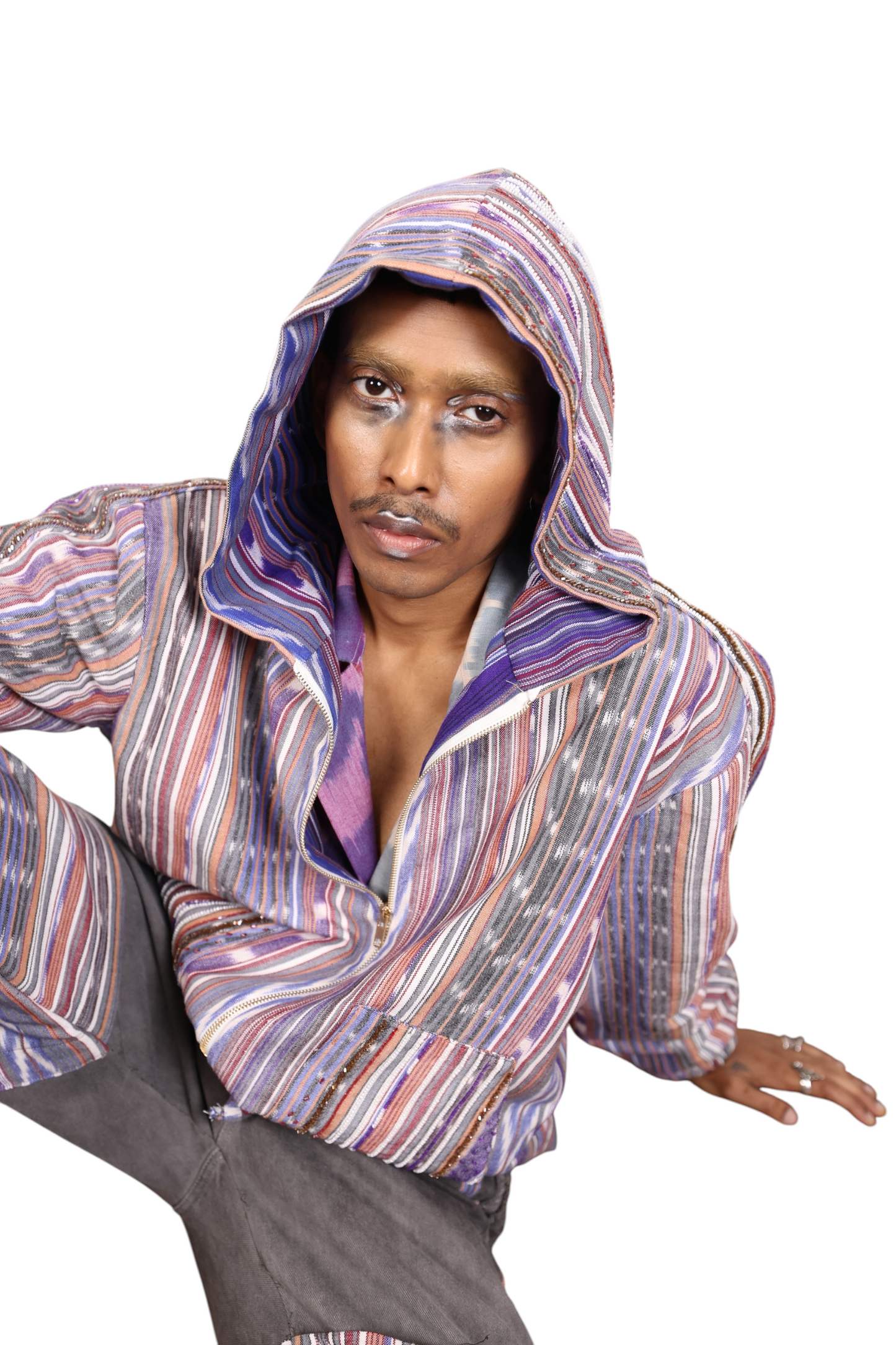 Embroidered Bomber Jacket