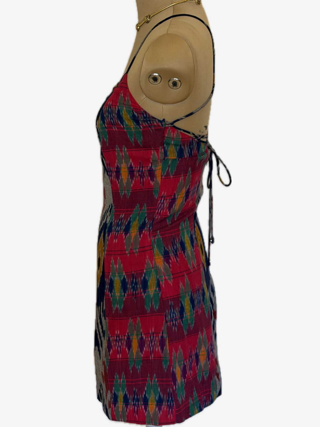Pink and tide dress