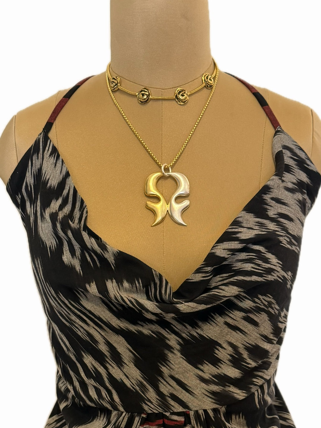 Cowl Neck Dress