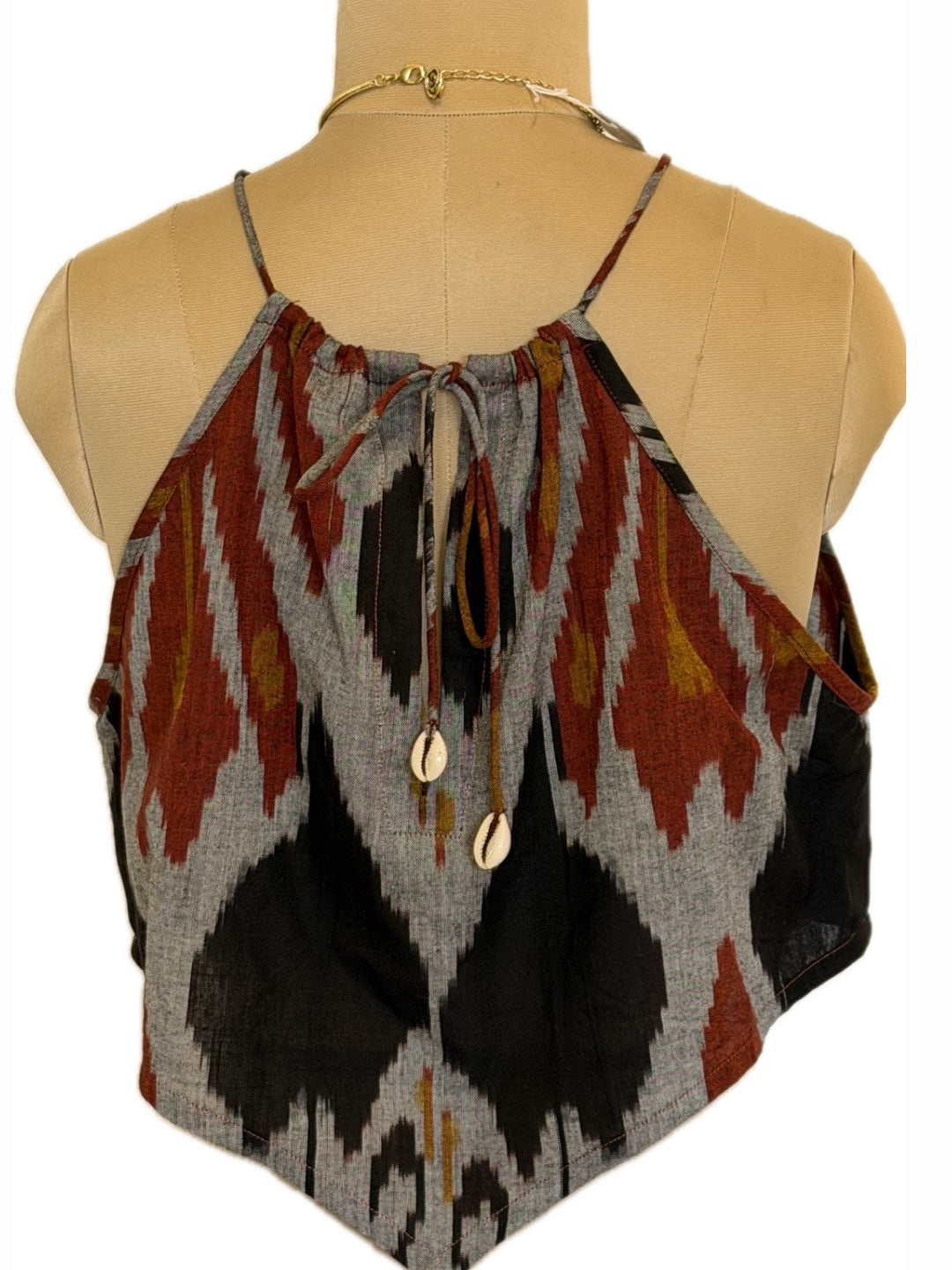 Ikat Crop Top