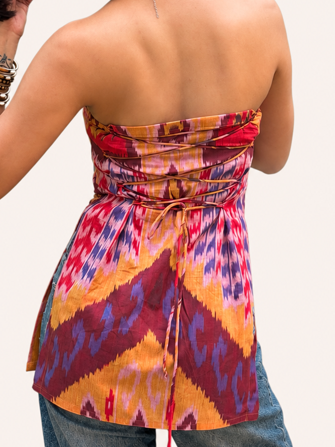 Ikat Tube Kurti