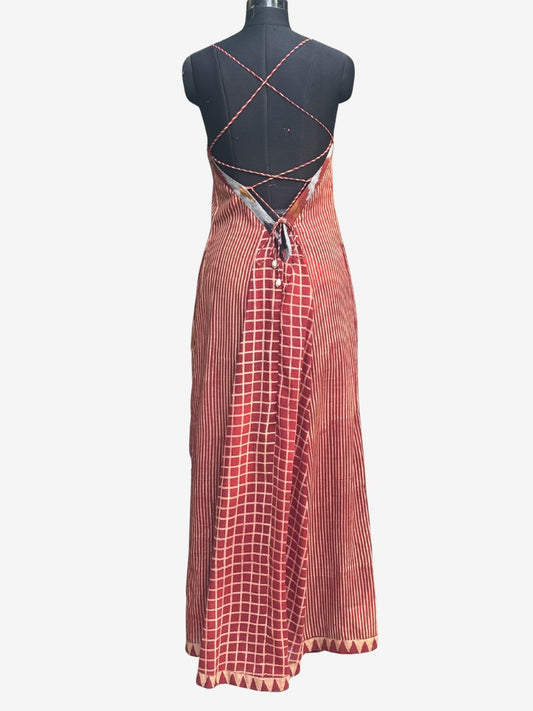 Red Mul Swan Dress