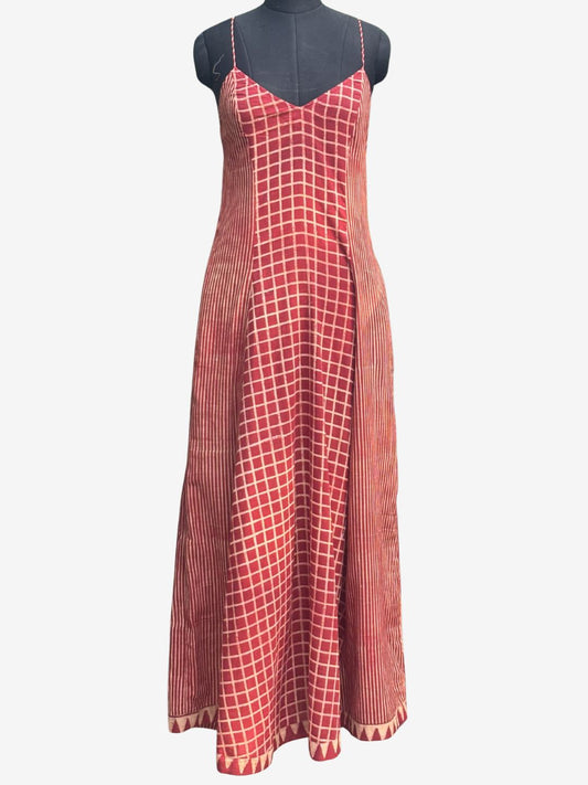 Red Mul Swan Dress