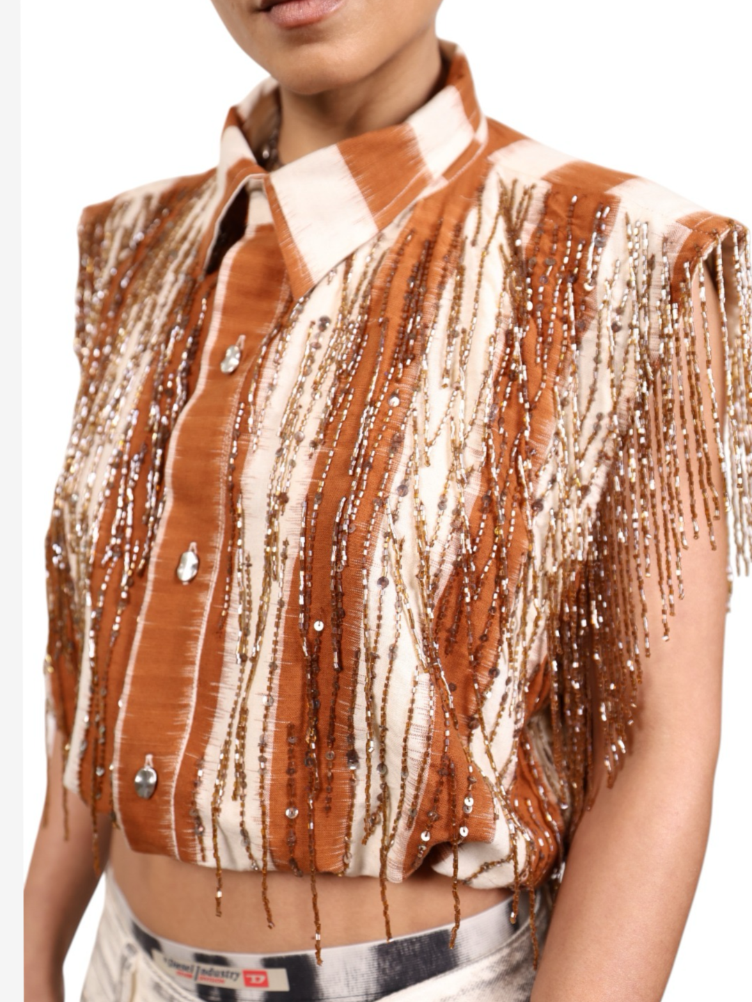 Embellished Dangler Shirt