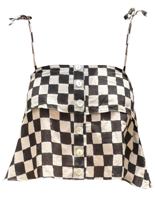 White mul top
