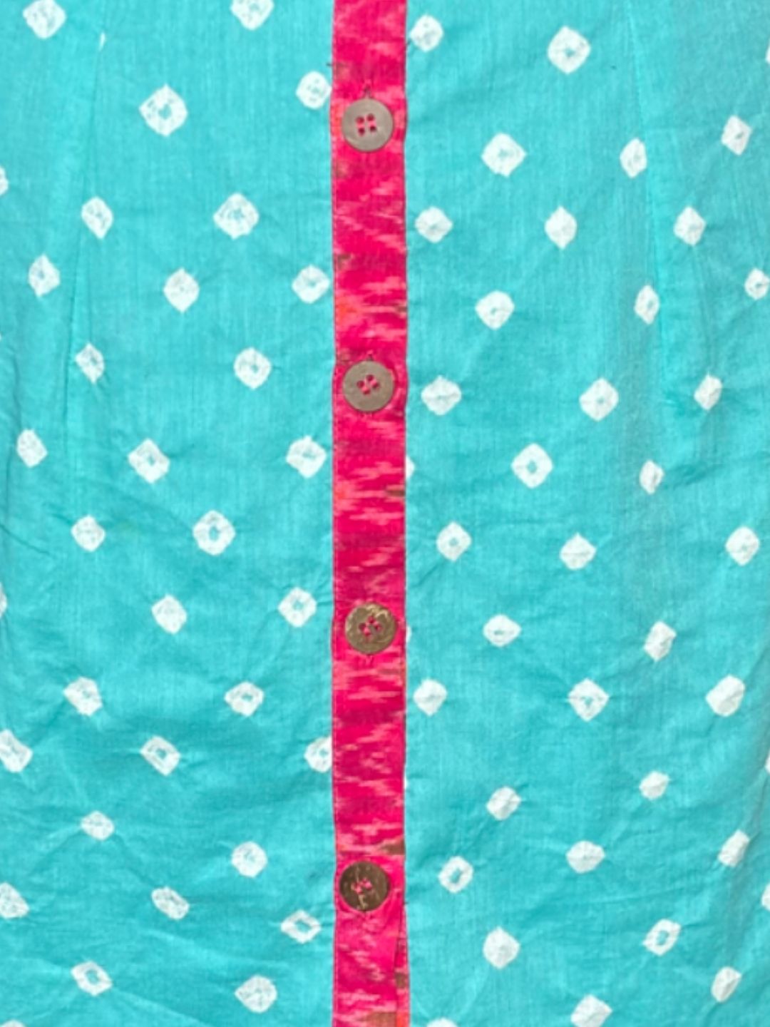 Ikat Bandhani Skirt