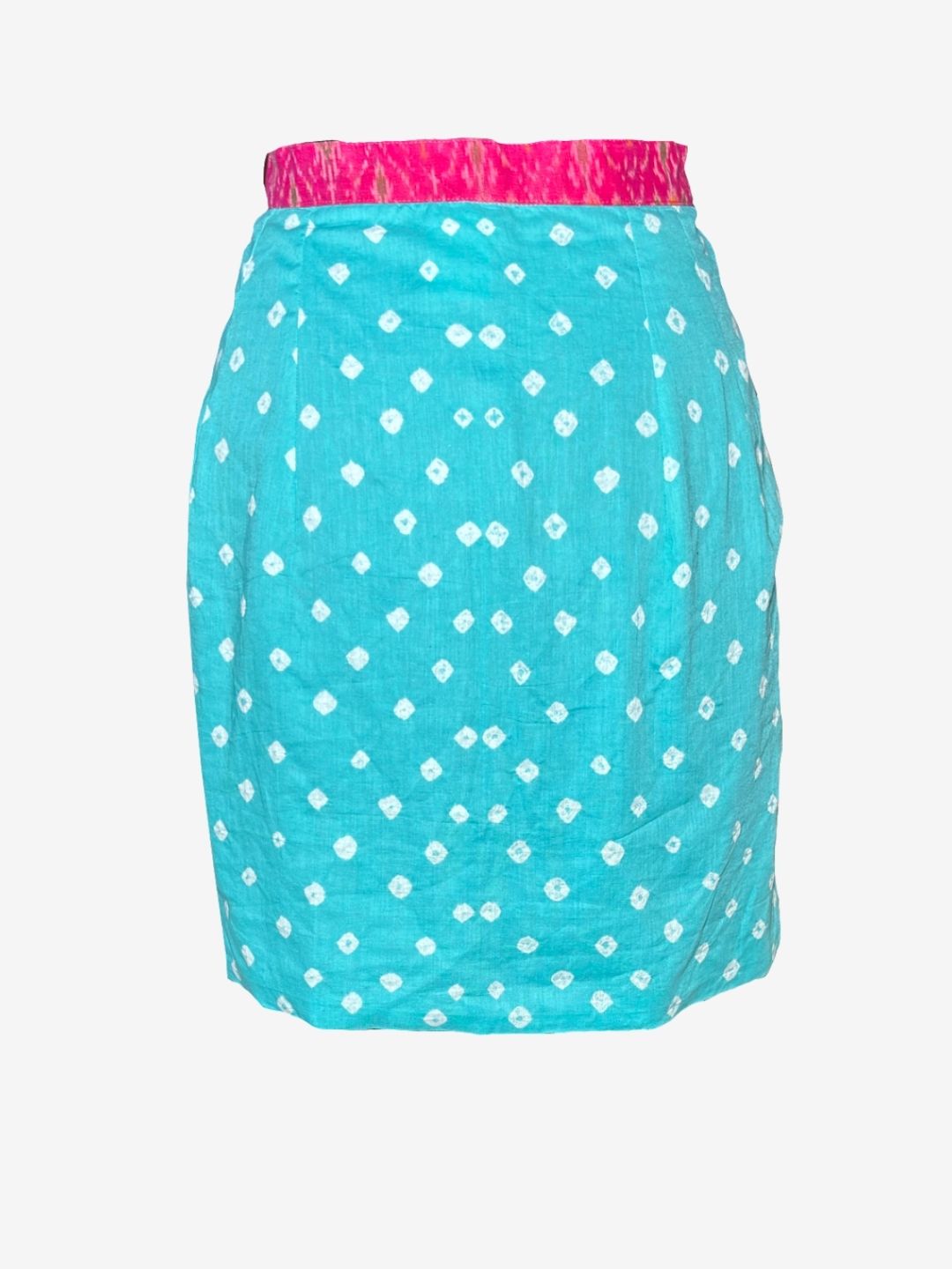 Ikat Bandhani Skirt