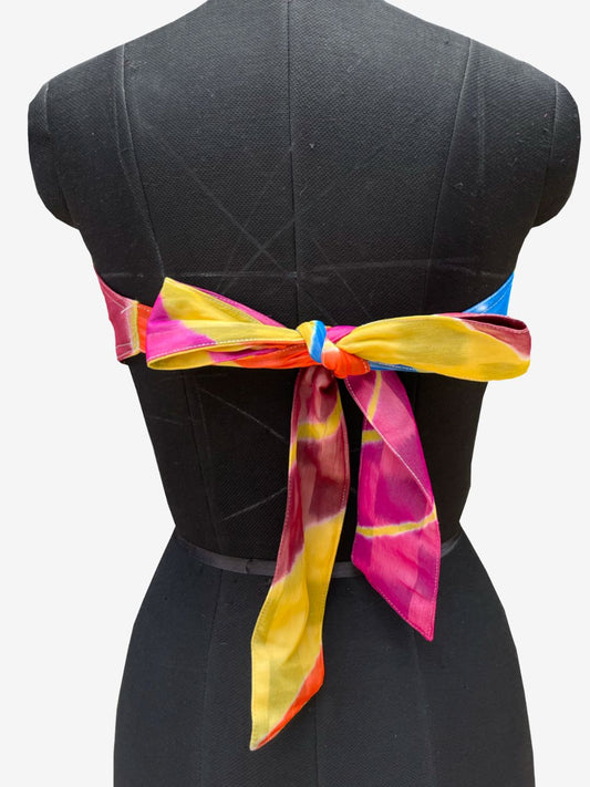 Ikat Leheriya Hanky top