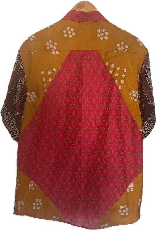 Ikat Bandhani Shirt