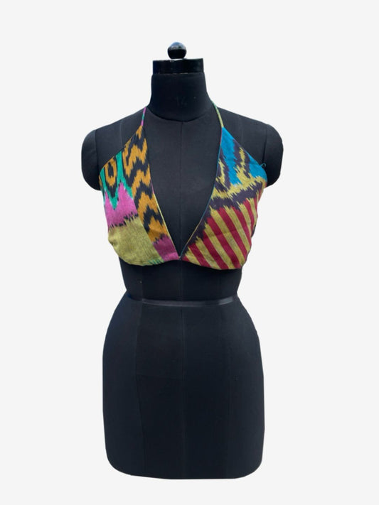 Ikat Bikini Top
