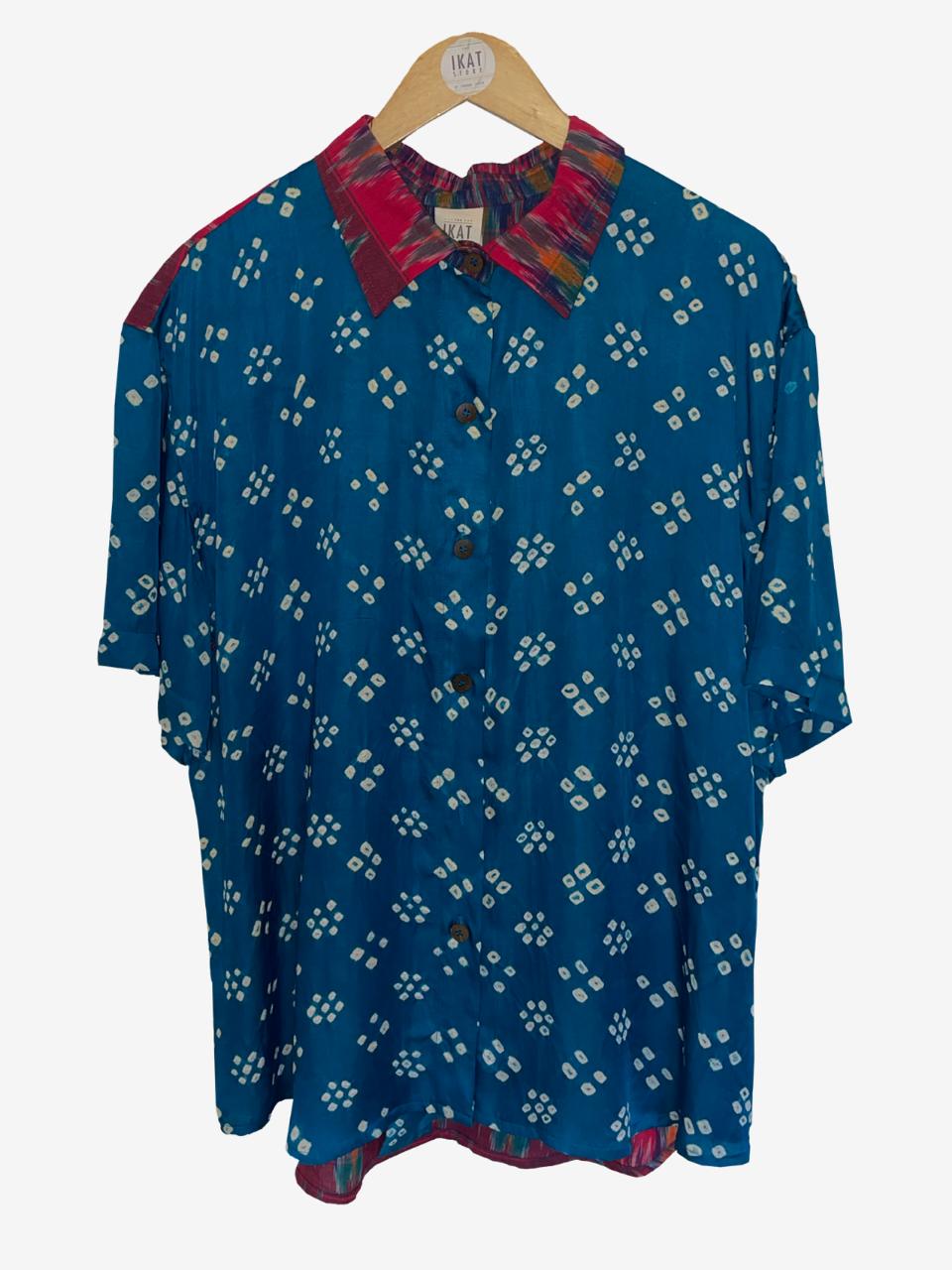 Ikat Bandhani Shirt