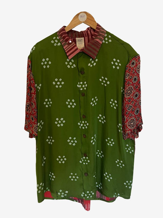 Ikat Bandhani Shirt