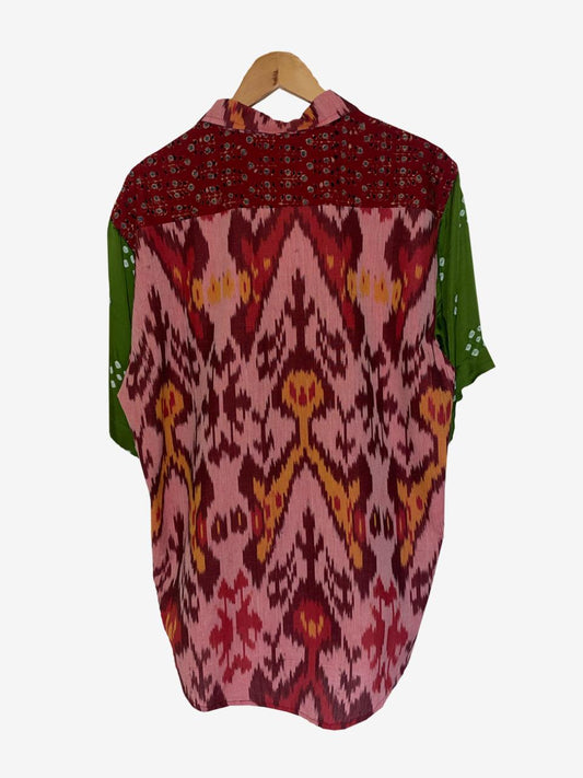 Ikat Bandhani Shirt