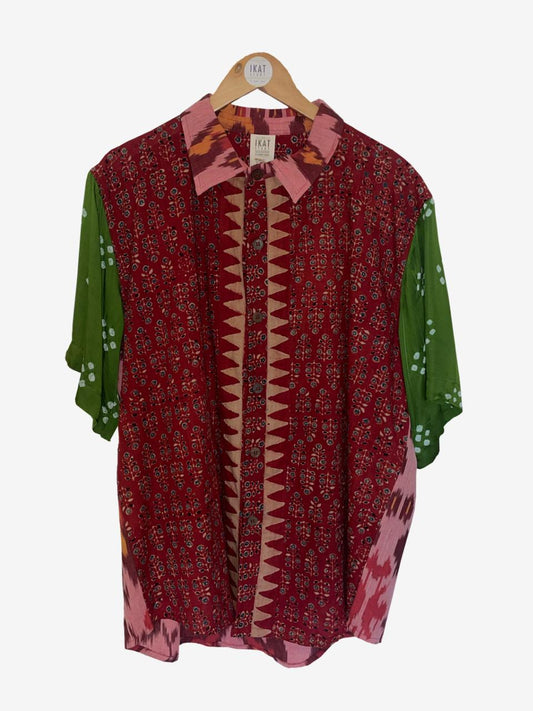 Ikat Bandhani Shirt