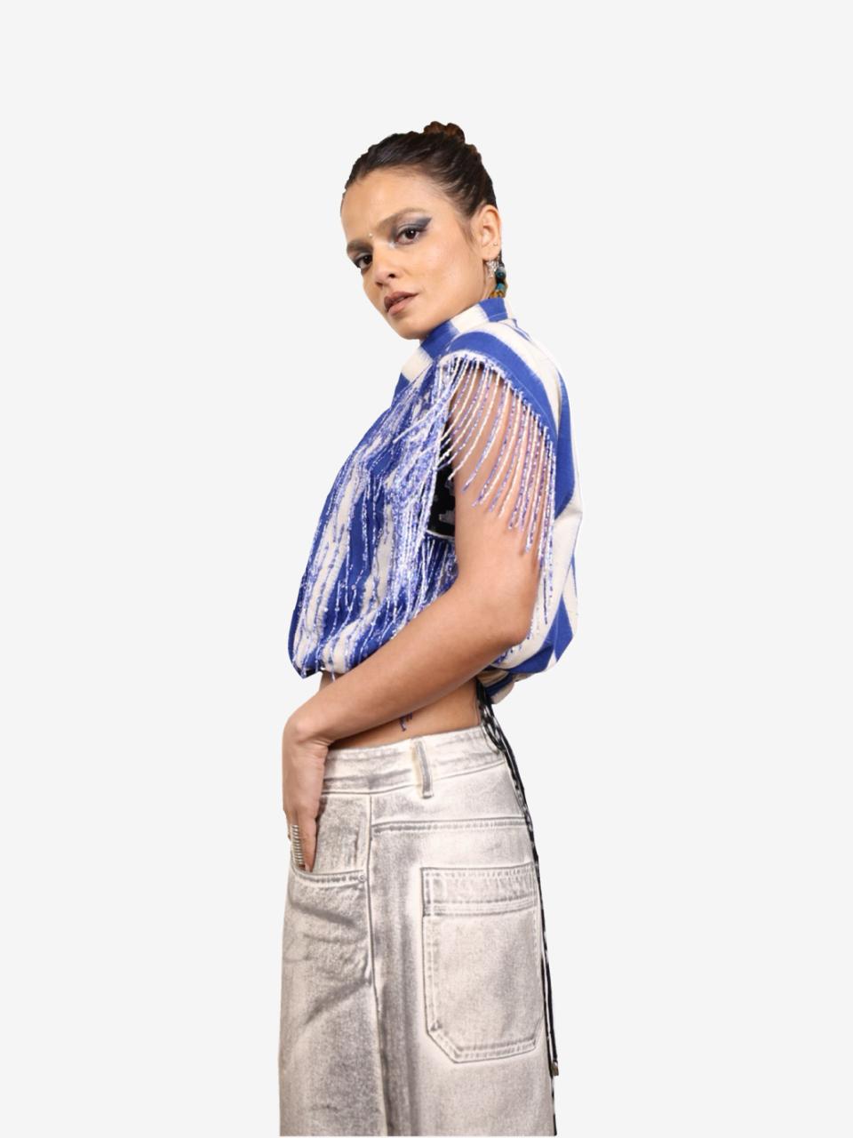 Embellished Dangler Shirt