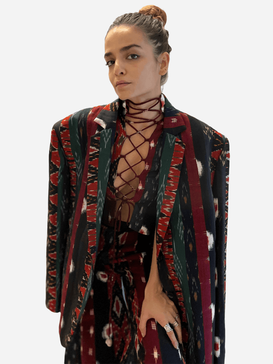 Patchwork Blazer