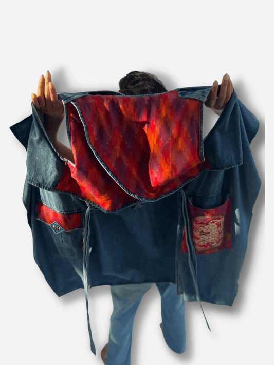 Patchwork Trench/Dress