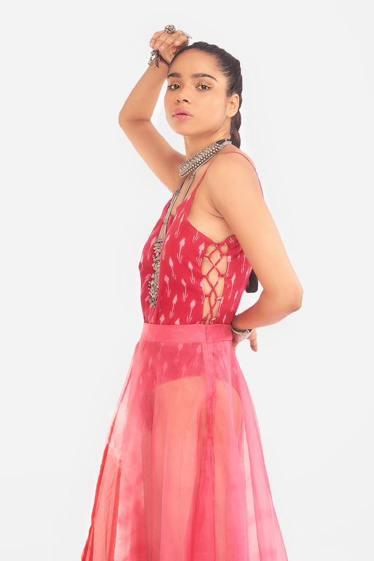Tie-Up Bodysuit