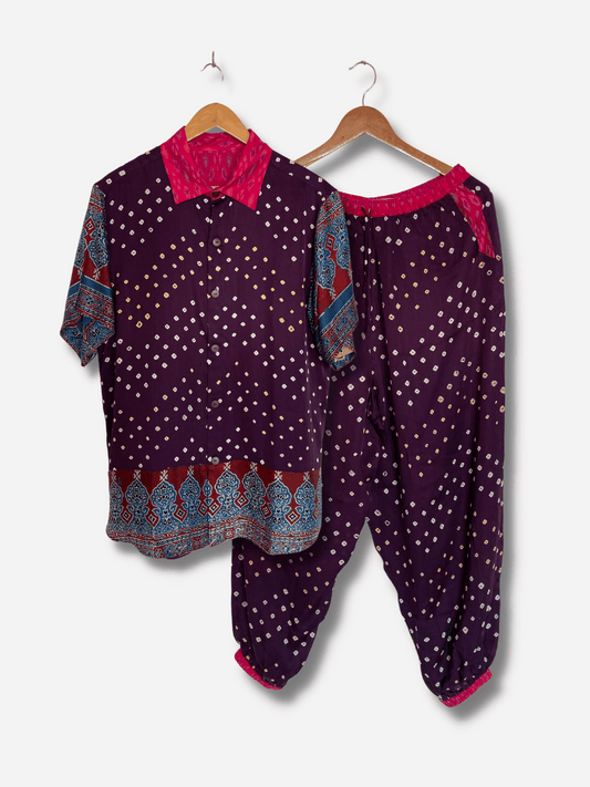 IkatBandhani Co-ord