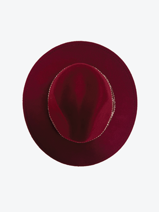 Embroidered Ikat Hat