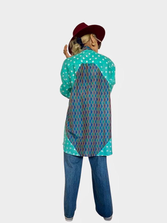 IkatBandhani Shirt
